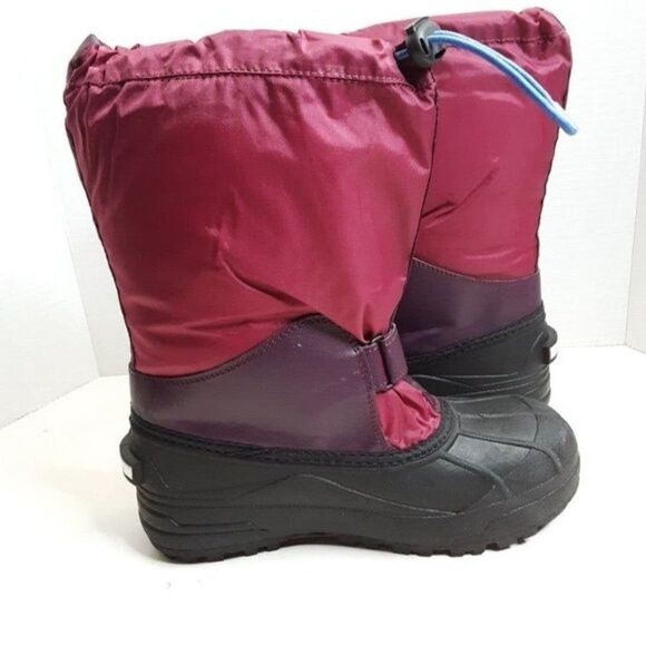 Columbia 400gr Big Girl 6 Red Purple Winter Boot - Picture 6 of 10